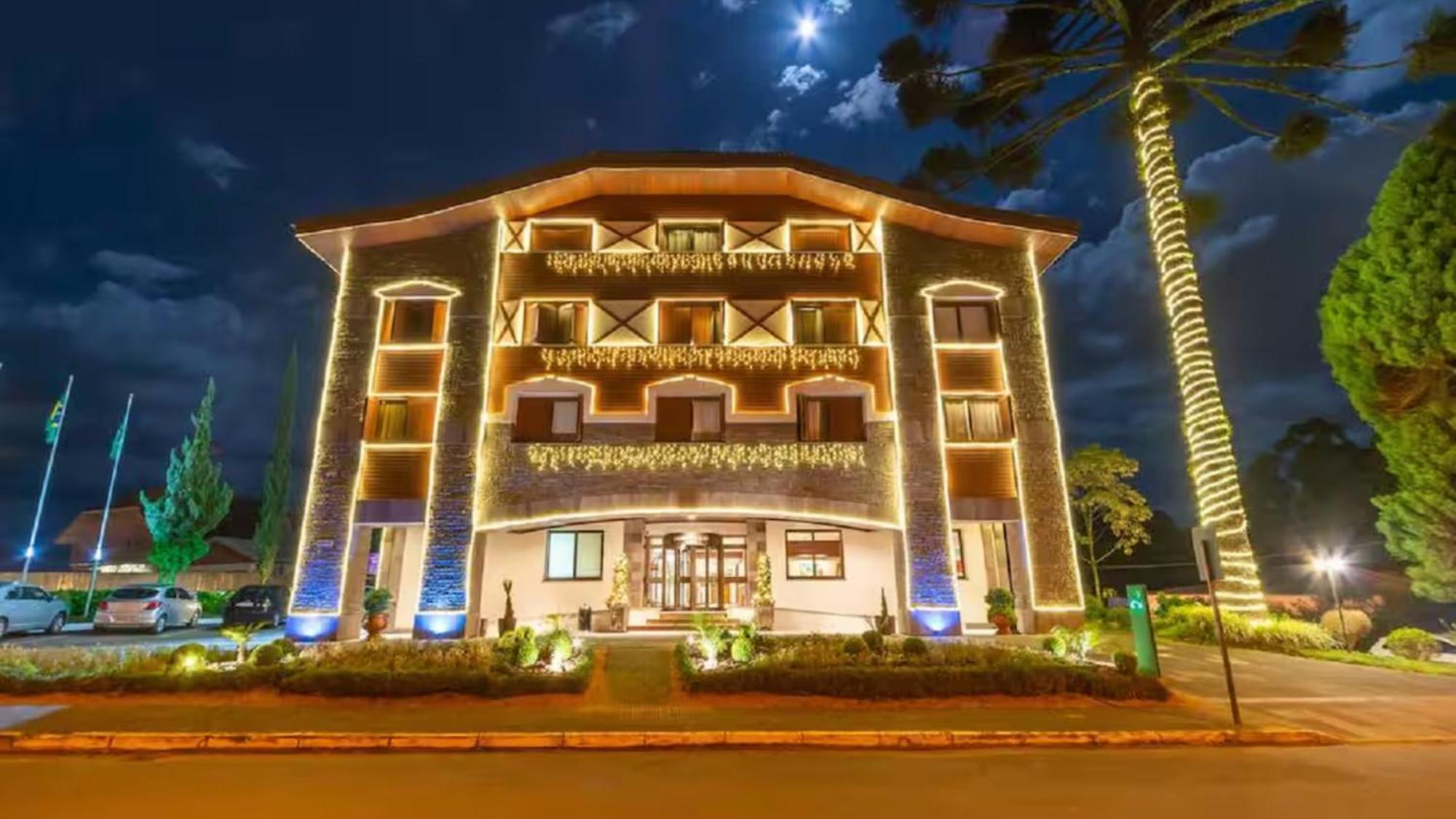 Apart-Hotel Em Gramado, Padrao 4 Estrelas, No Centro Exteriér fotografie