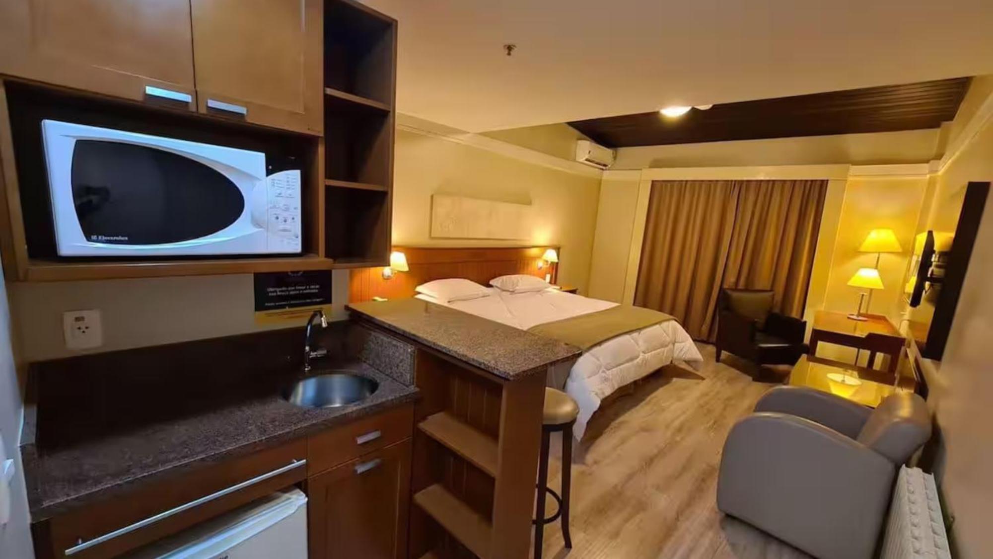 Apart-Hotel Em Gramado, Padrao 4 Estrelas, No Centro Exteriér fotografie